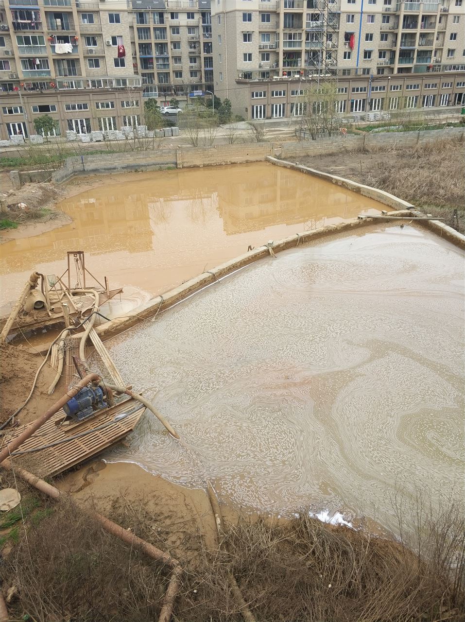 铁锋沉淀池淤泥清理-厂区废水池淤泥清淤