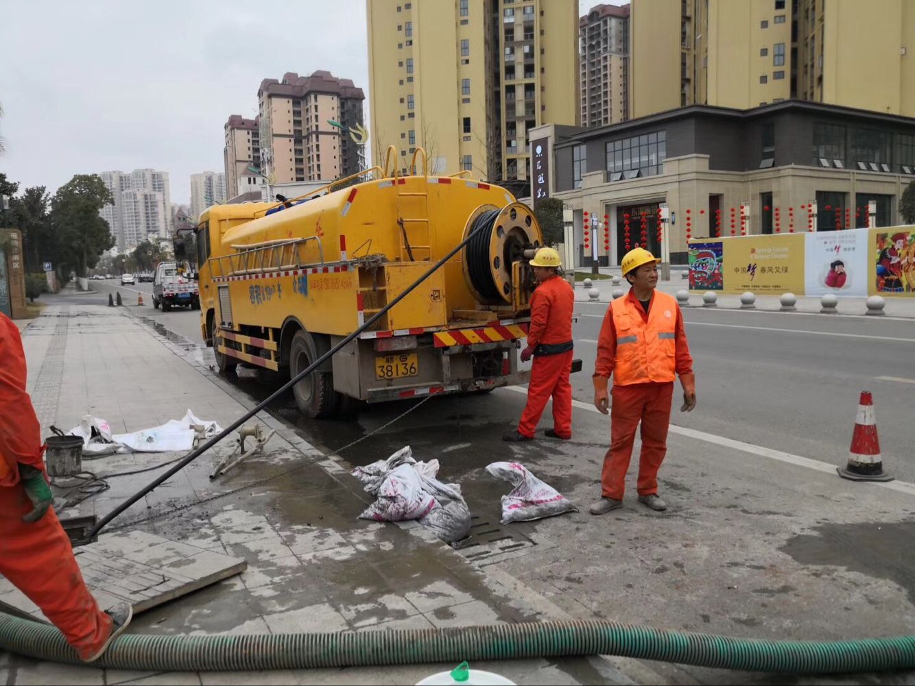铁锋排污管道清淤-管道清洗